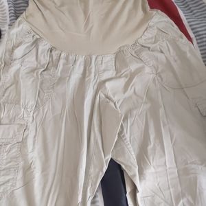 Maternity cargo pants
